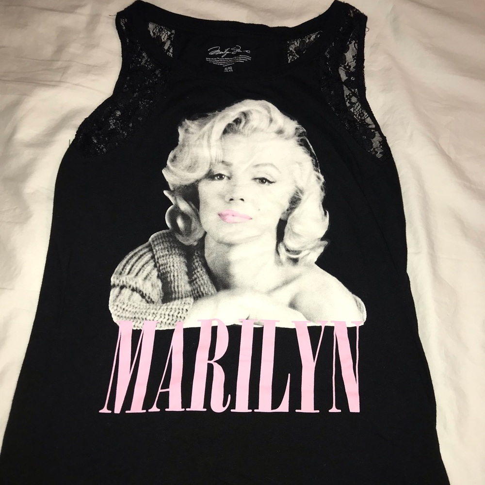 Marilyn Monroe Lace Tank Top